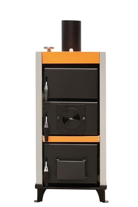 Festbrennstoffkessel mit Gebläse CWD ULTIMA 3,9 kW keine Messpflicht