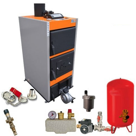 Festbrennstoffkessel CWD ULTIMA - mini Festebrennstoffkessel 3,9 kW 