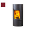 Austroflamm | UNO XTRA | Keramikmantel+Deckel komplett | rubinrot