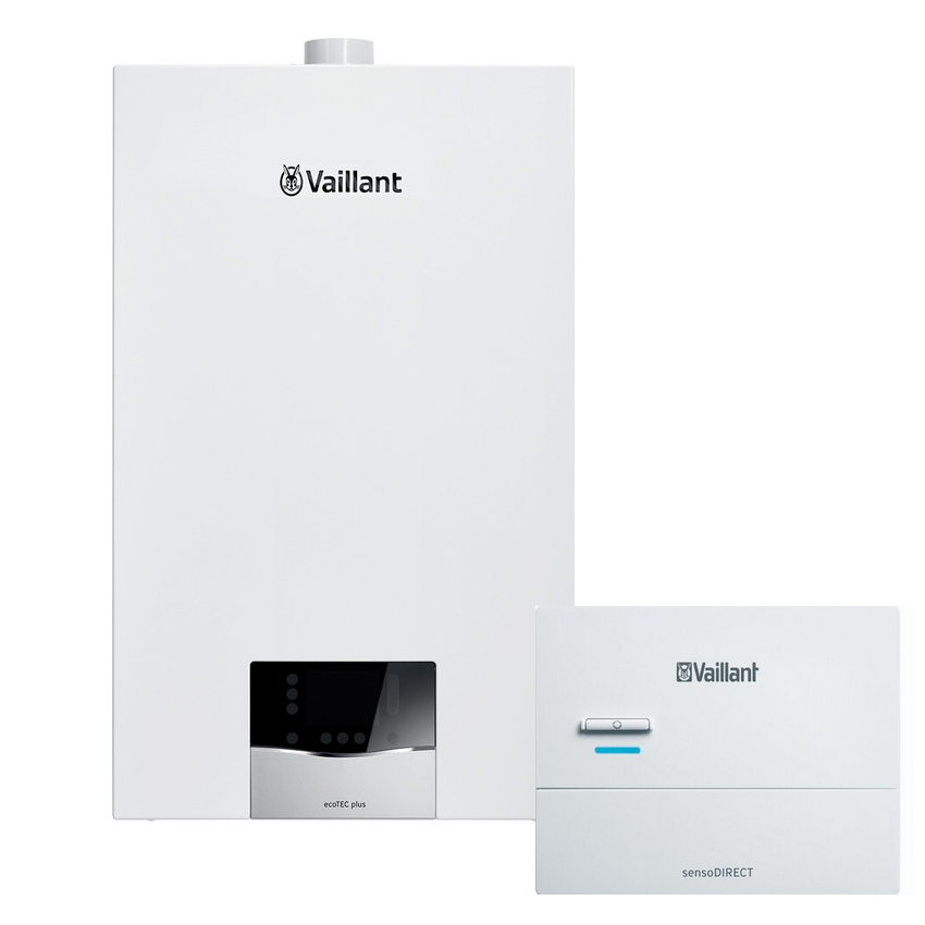 VAILLANT Brennwerttherme Paket 1.675/2 mit sensoDIRECT VRC 710 | klimaworld