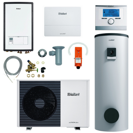 VAILLANT Wärmepumpenset 4.3201 + Internetmodul sensoNET