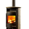 Kaminofen VARESE 2N, schwarz lackiert 8 kW