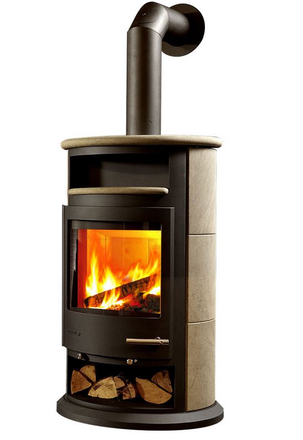 Kaminofen VARESE 2N, schwarz lackiert 8kW