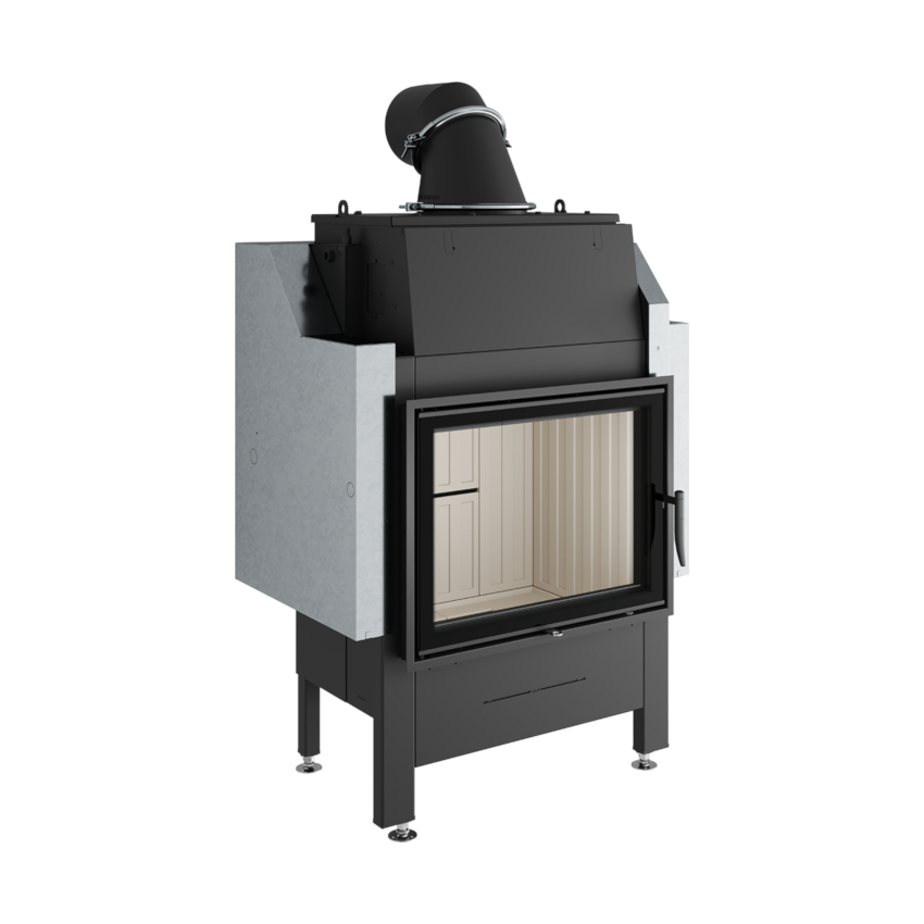Spartherm Kamineinsatz Varia 1V H₂O XXL 15 kW | Wasserführend | Linksanschlag 