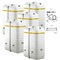 Rotex Heizöltank variosafe Set - 5x1500 L Tank inkl. Zubehör | VSF 155