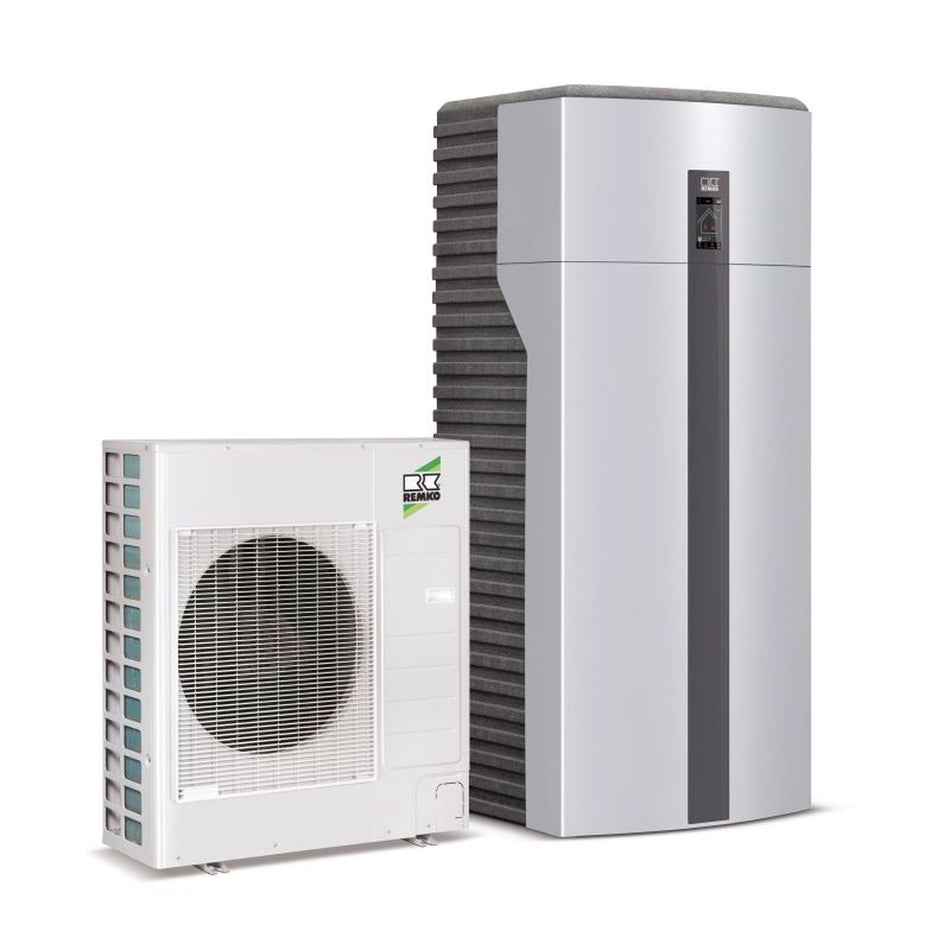 Remko Luft/Wasser Wärmepumpe Set - Split WKF120 compact | 7-12 kW