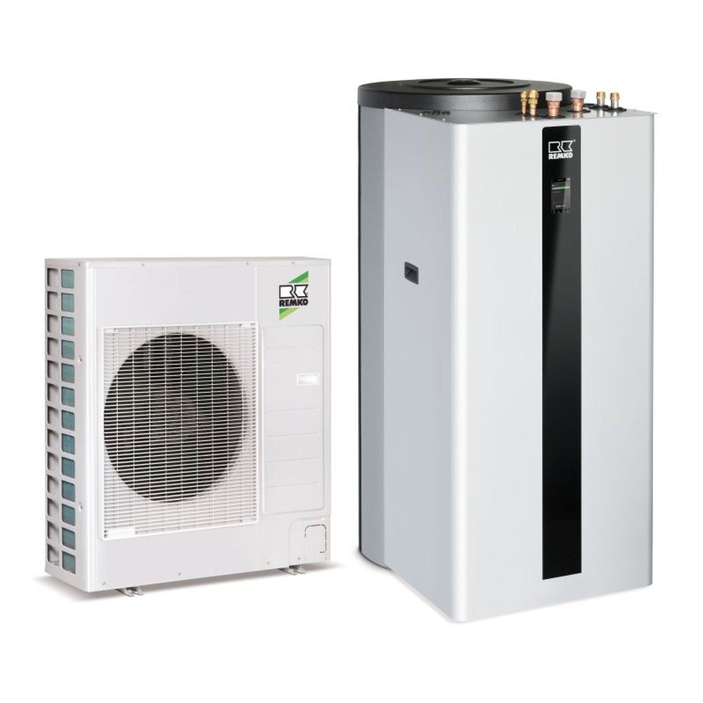 Remko Luft/Wasser Wärmepumpe WKF120 Neo compact + Speicher | 7-12 kW