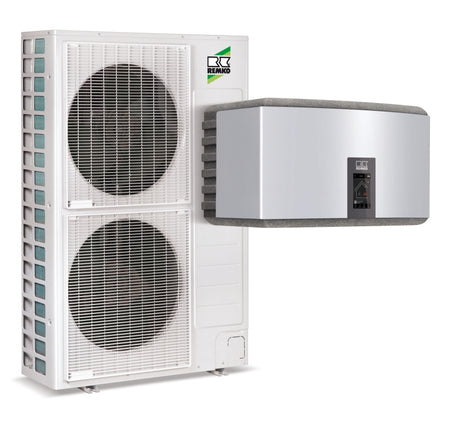 Remko Luft/Wasser Wärmepumpe Set - Singlesplit WKF180 | 12-18 kW