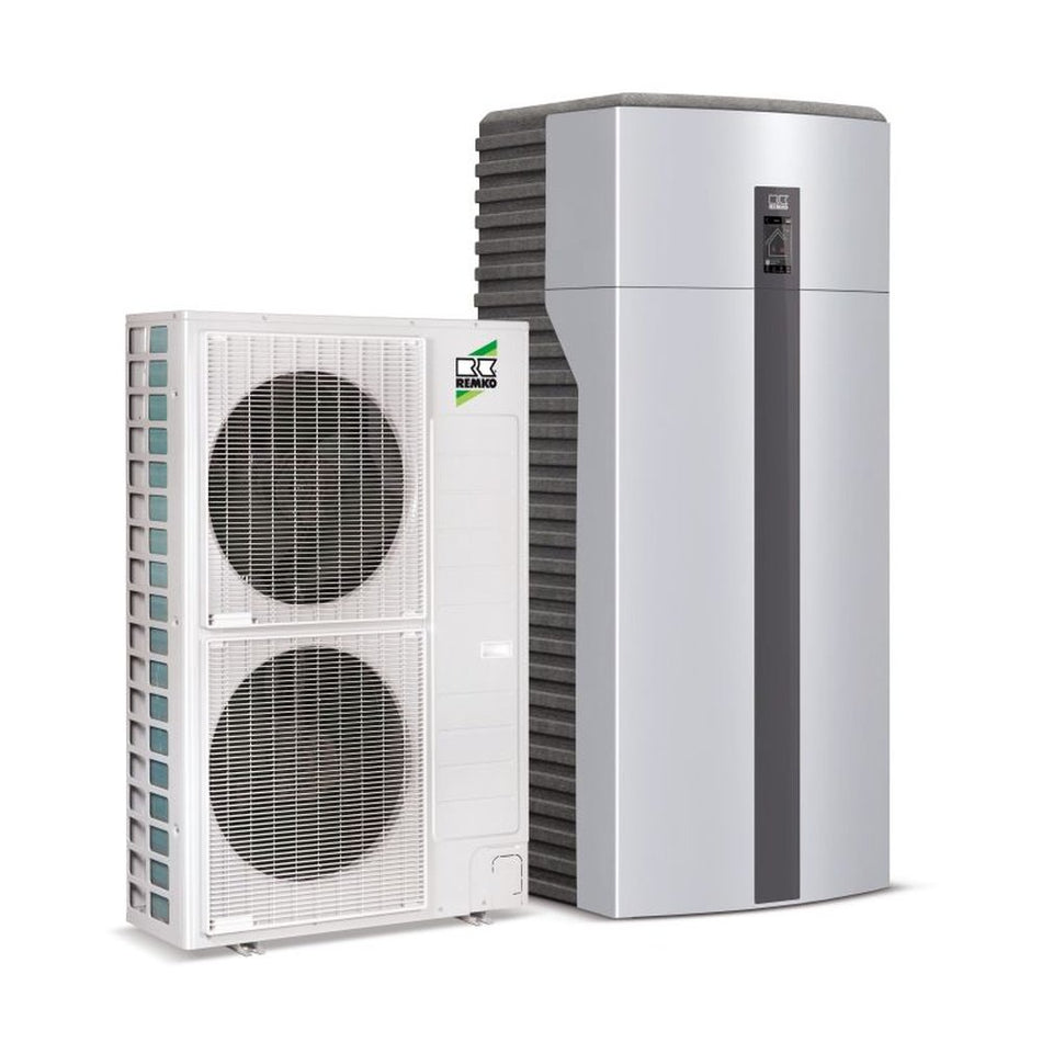 Remko Luft/Wasser Wärmepumpe Set - Split WKF180 compact | 12-18 kW