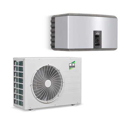 Remko Luft/Wasser Wärmepumpe Set - Singlesplit WKF70 | 2-7 kW