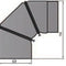 Rauchrohrbogen verstellbar 0-90° Durchmesser 200mm