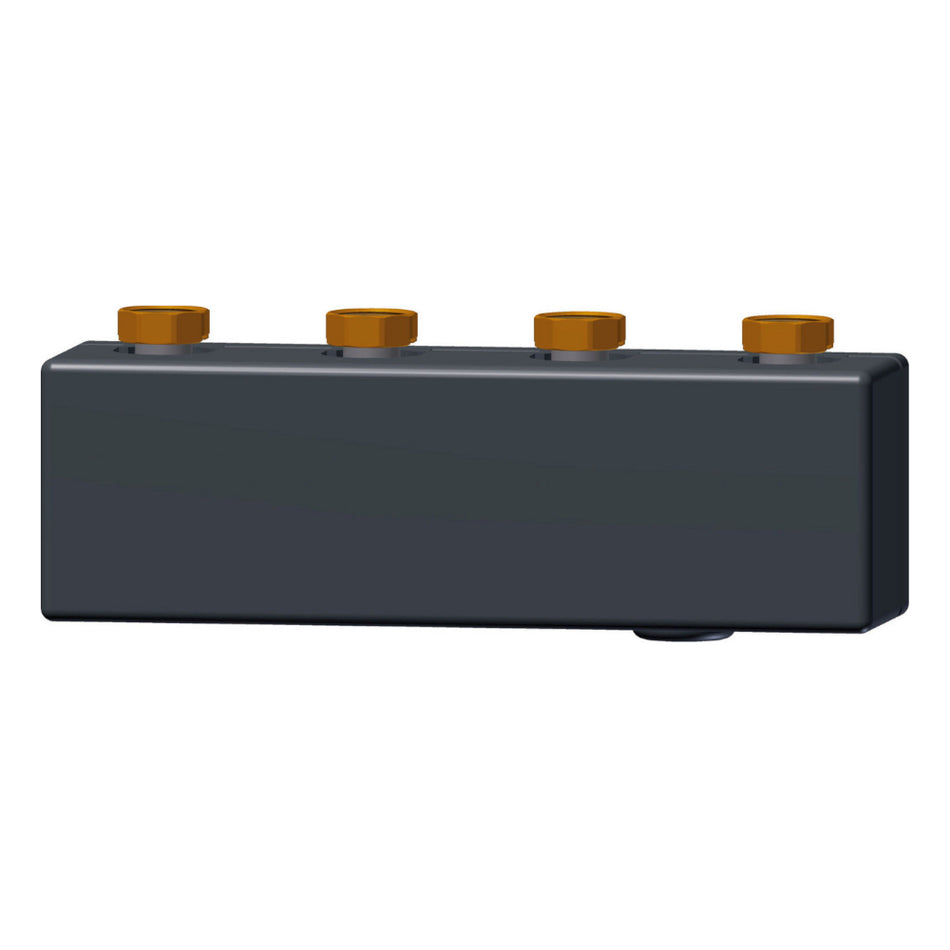 WOLF | Verteilerbalken für Verrohrungsgruppe | 2 Heiz-/Mischerkreise 