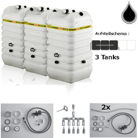 Heizöltank Rotex doppelwand Tank variosafe WSF753 hochwassersicher