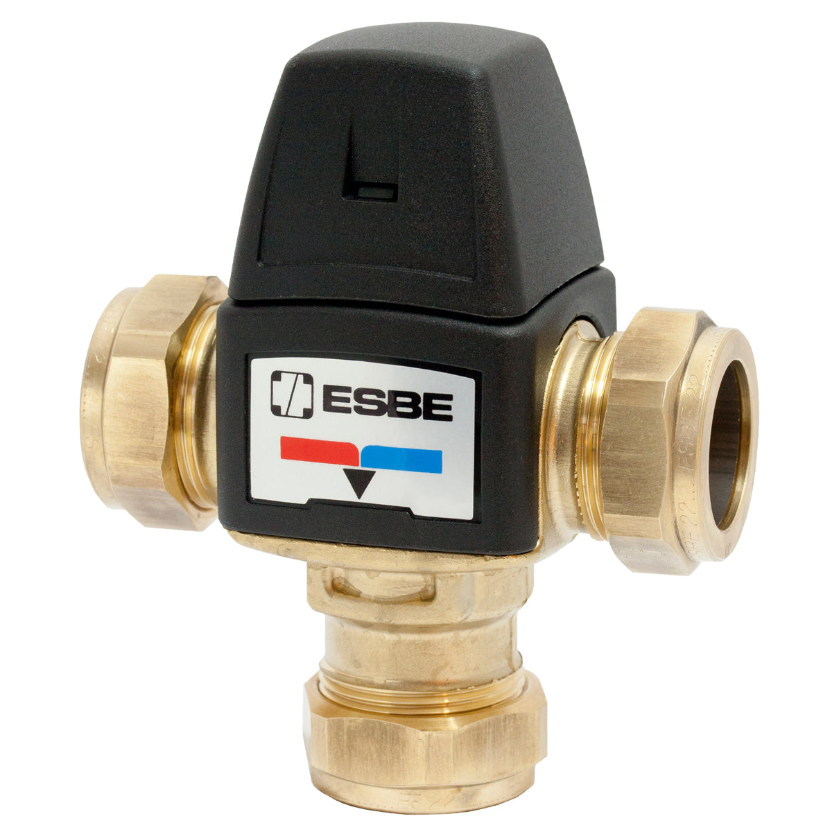 ESBE VTA353 mit Klemmverschraubung