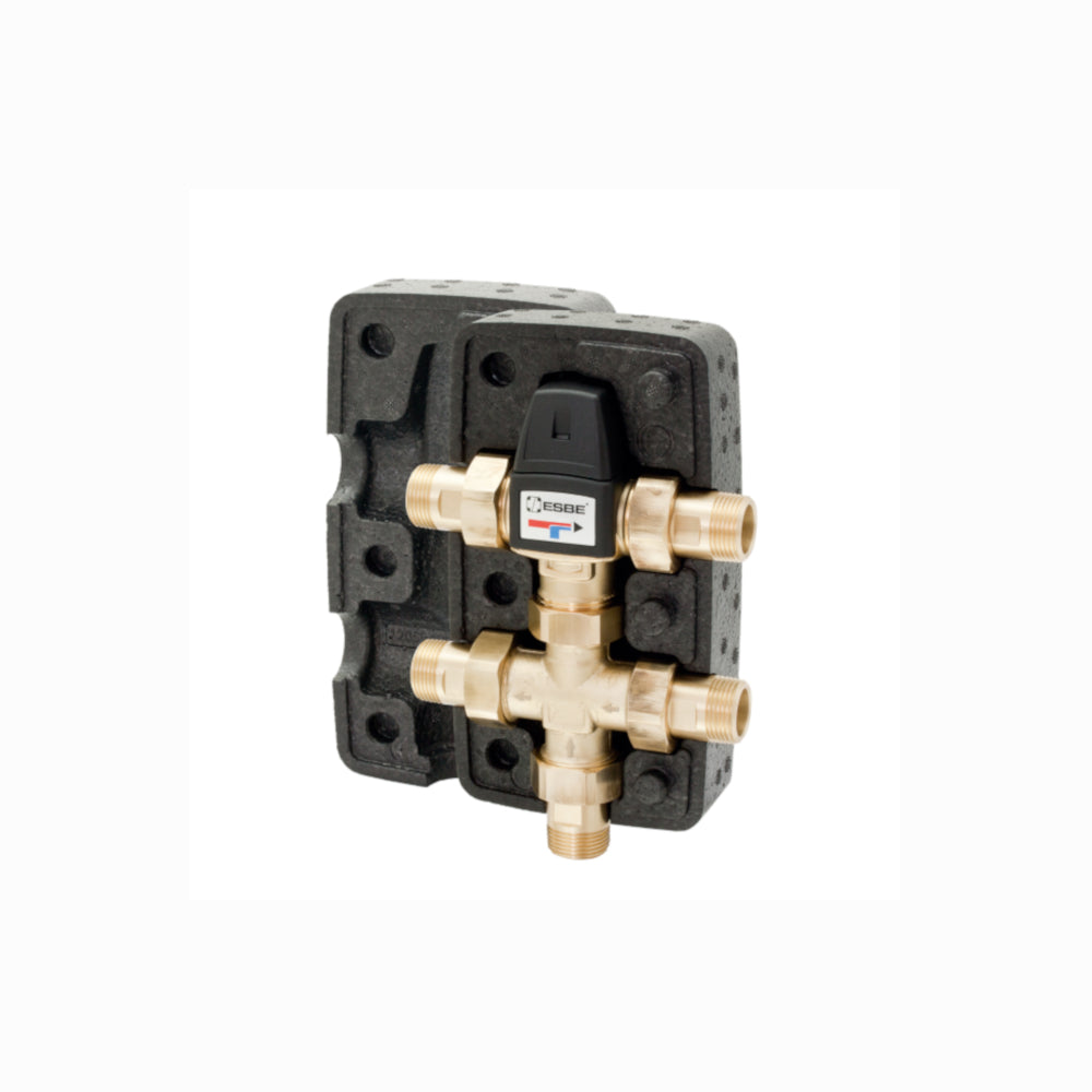 Zirkulationsset - ESBE VTR322 | Temp. 35 - 60 °C | Zirkulationsset Außengewinde | FLAT Basic 11 - Komplettset 5