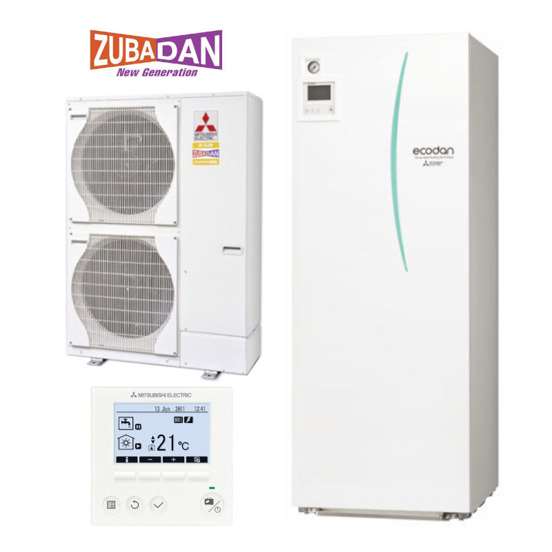 Mitsubishi | Wärmepumpen-Set 8.3 | Monoblock | Speichermodul | 11,2 kW