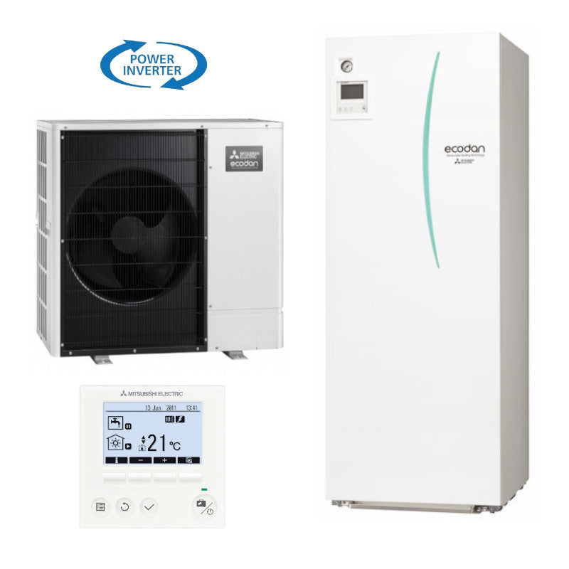 Mitsubishi | Wärmepumpen-Set 6.31 | Split | Speichermodul | 7,5 kW