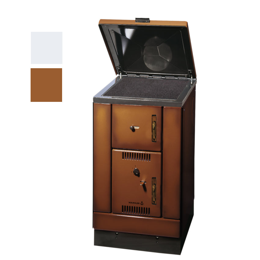 Wamsler wasserführender Küchenofen K 158 mit Glaskeramikplatte Farbwahl | Klimaworld.com