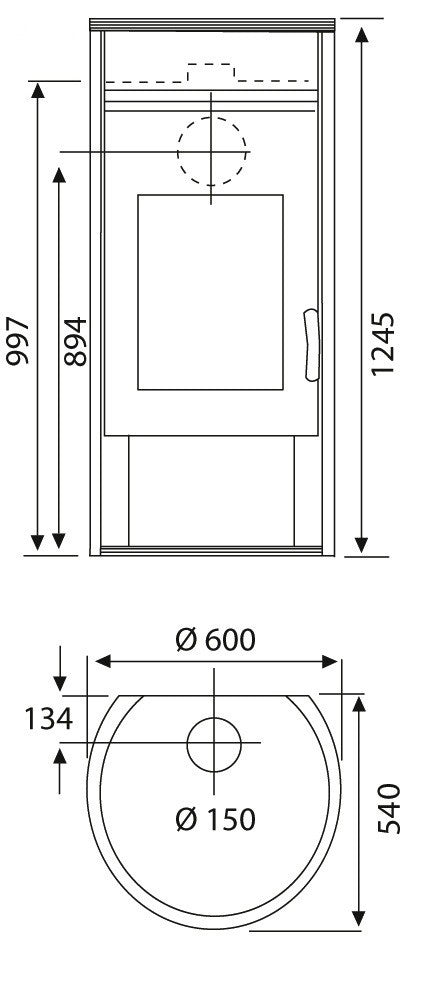 Wamsler Kaminofen Atlas Maße | Klamworld.com