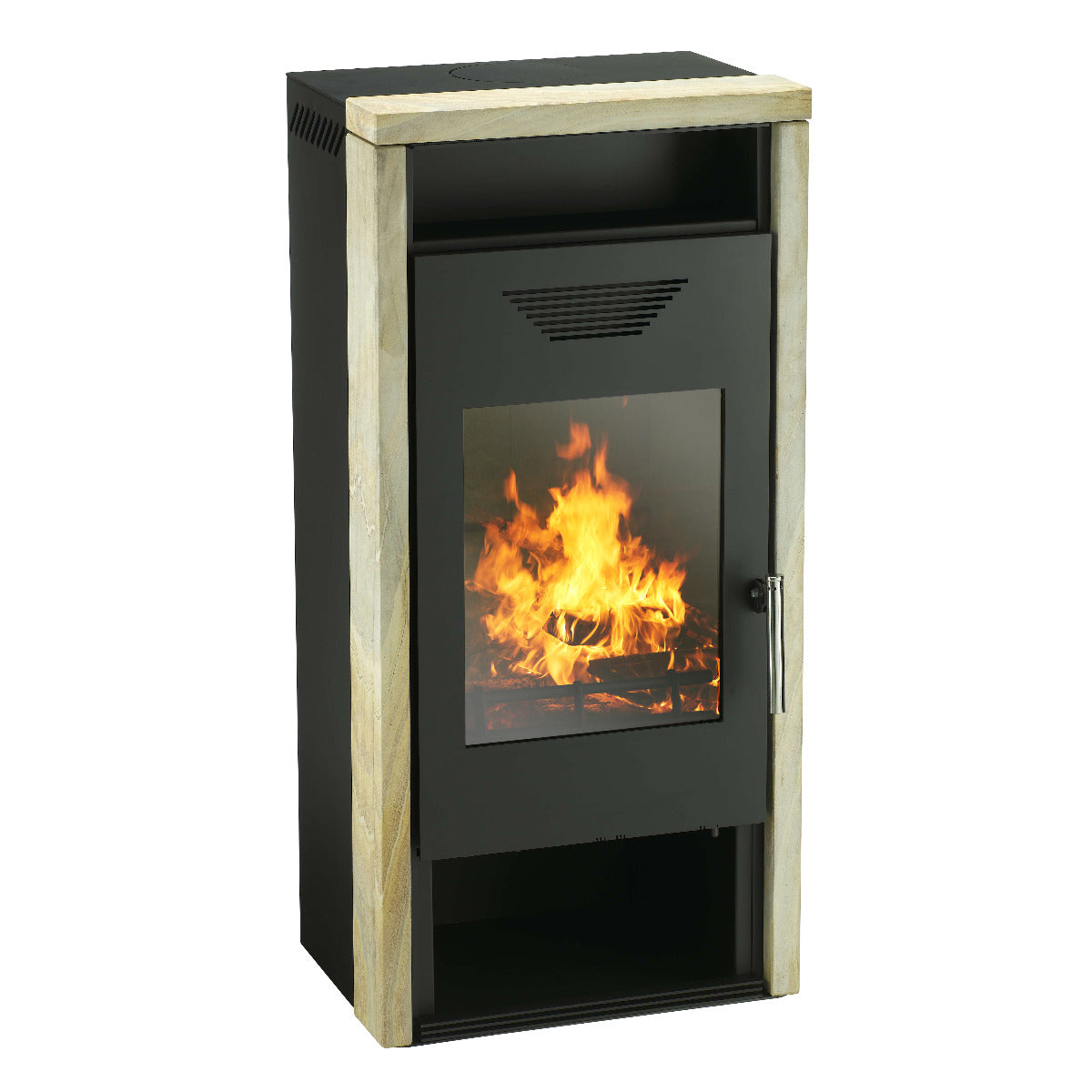 Wamsler Kaminofen Yara Sandstein | Klimaworld.com