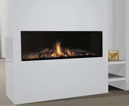 Wanders Gaskamin DANTA 1100 Kamineinsatz | Erdgas oder Propan | 11,7 kW