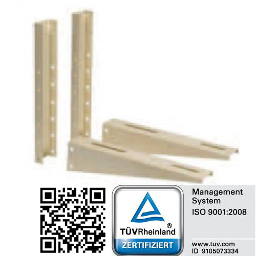 Klimaanlagen Wandkonsole 3-fach höhenverstellbare Wandkonsole Klimageräte 120 Kg