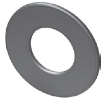 Wandrosette standard mit 85mm Randbreite für 150mm Rohre