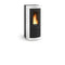 Extraflame Evolution Line Pelletofen Mietta | weiss | 8 kW *DIBt*