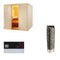 Sentiotec Sauna Komplettset Wellfun Large | Tower Heater Wall | 5 Pers.