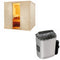 Sentiotec Sauna Komplettset Wellfun Large | Scandia Next | 5 Pers.