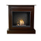 Aflamo Bio-Kamin | Vigo Classic mit Einsatz Bio 60 | wenge