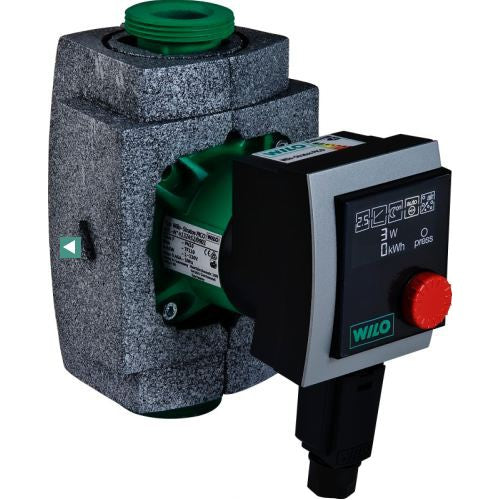 Wilo Pumpe grau verkleidet mit kompakter Form | klimaworld.com
