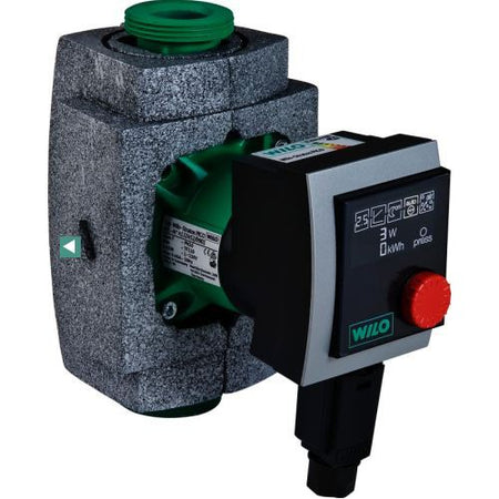 Wilo Pumpe grau verkleidet mit kompakter Form | klimaworld.com