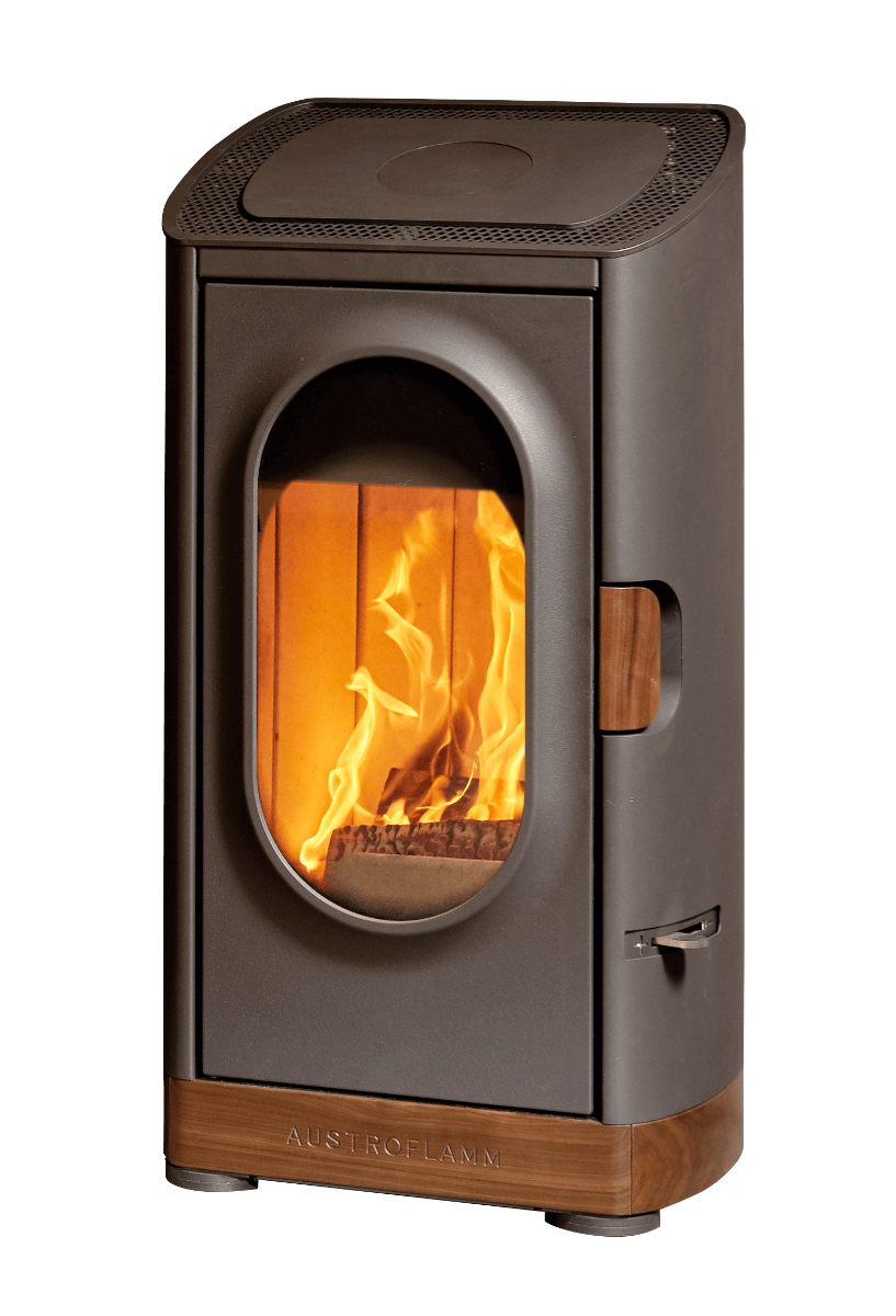 Austroflamm | WOODY XTRA 2.0 | AO/AH | gussgrau