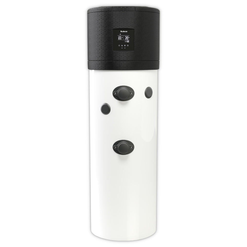 Buderus Warmwasser-Wärmepumpe Logatherm WPT260.4 A mit großem Display und 260 Liter Warmwasserspeicher | klimaworld.com