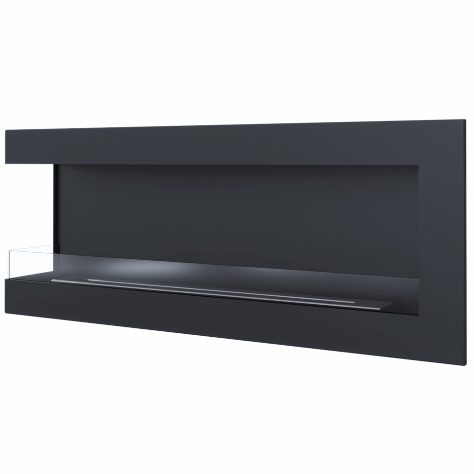 Kratki Eck-Biokamin Delta L 1200 + Glas | DELTA/L/1200/TUV/PRZESZKLENIE