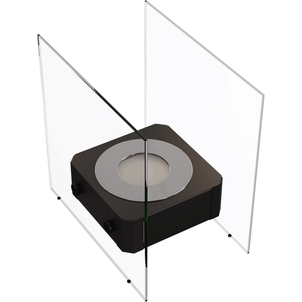 Kratki Biokamin / Tischkamin Nest | weiß | NEST/TUV