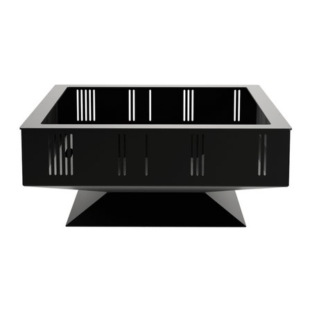 Kratki Feuerschale Quadrum | 750x750x318 mm | ohne Grill | QUADRUM ➔ Klimaworld.com