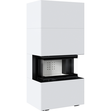 Kratki Kaminbausatz NBC 7 - 3-seitig | Home Easy Box weiß| 7 kW ➔ www.klimaworld.com