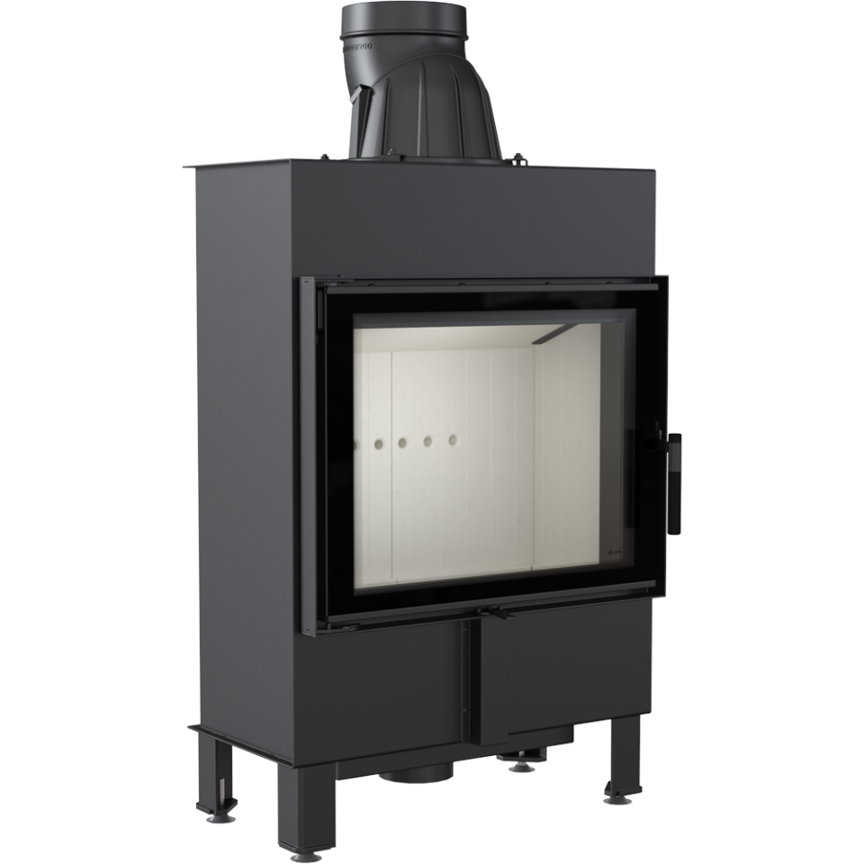 Kratki Kamineinsatz Lucy 12 Slim | gerade | 8 kW | LUCY/12/SLIM ➔ www.klimaworld.com