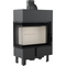 Kratki Kamineinsatz Lucy 12 Slim | Eckscheibe links | 8 kW