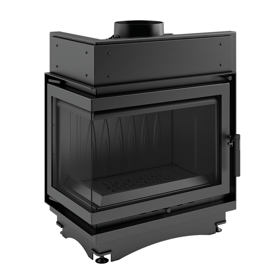 Kratki Kamineinsatz Maja 8 mit Eckscheibe links | klimaworld.com