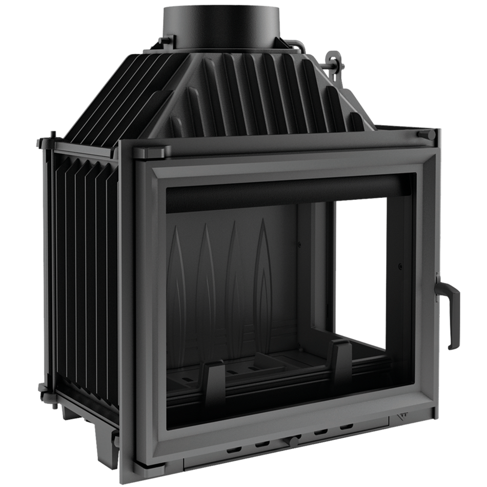 Kratki Kamineinsatz Maja 8 | Seitenscheibe rechts | 8 kW | MAJA/P/150 ➔ www.klimaworld.com