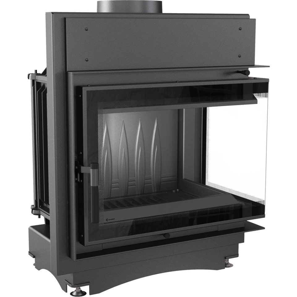 Kratki Kamineinsatz Maja 8 | Eckscheibe rechts DECO | 8kW | MAJA/P/BS/DECO