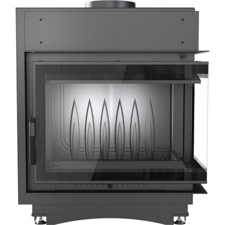Kratki Kamineinsatz Maja 8 | Eckscheibe rechts DECO | 8kW | MAJA/P/BS/DECO