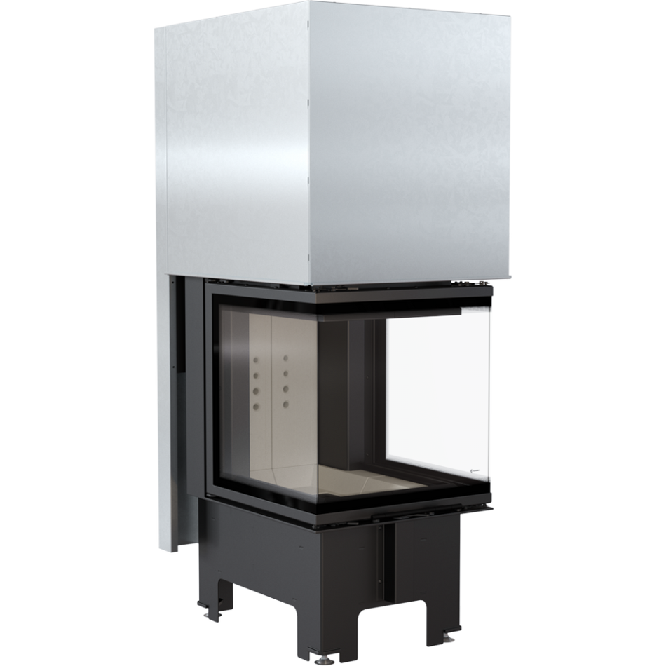 ThermoFlux Kamineinsatz TFA8-HLRF 50/50 | 3-seitig, Guillotine | 8 kW ➔ www.klimaworld.com
