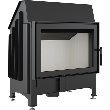 Kratki Kamineinsatz ZIBI 12 | gerade Scheibe | 11 kW | ZIBI/PF ➔ www.klimaworld.com