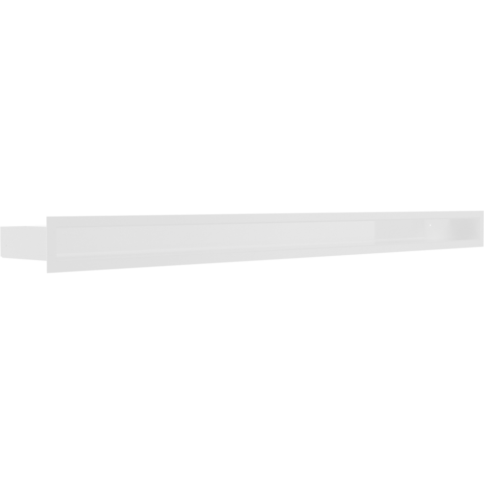 Kratki Lüftungsgitter | 60x1000x98mm | weiß | LUFT/6/100/B