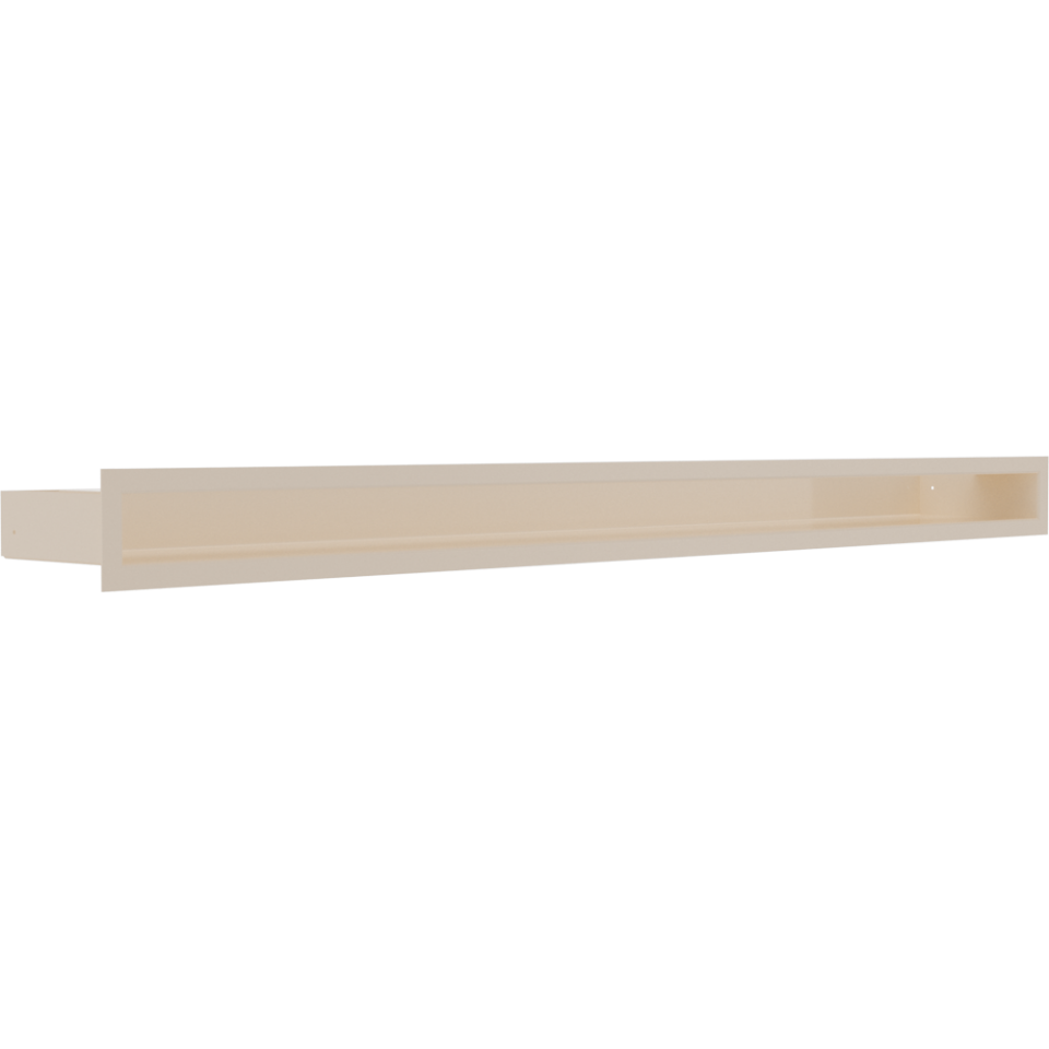 Kratki Lüftungsgitter | 60x1000x98mm | creme | LUFT/6/100/K