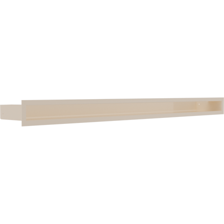 Kratki Lüftungsgitter | 60x1000x80mm | creme | LUFT/6/100/K/SF
